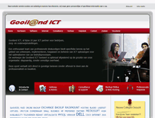 Tablet Screenshot of gooilandict.nl